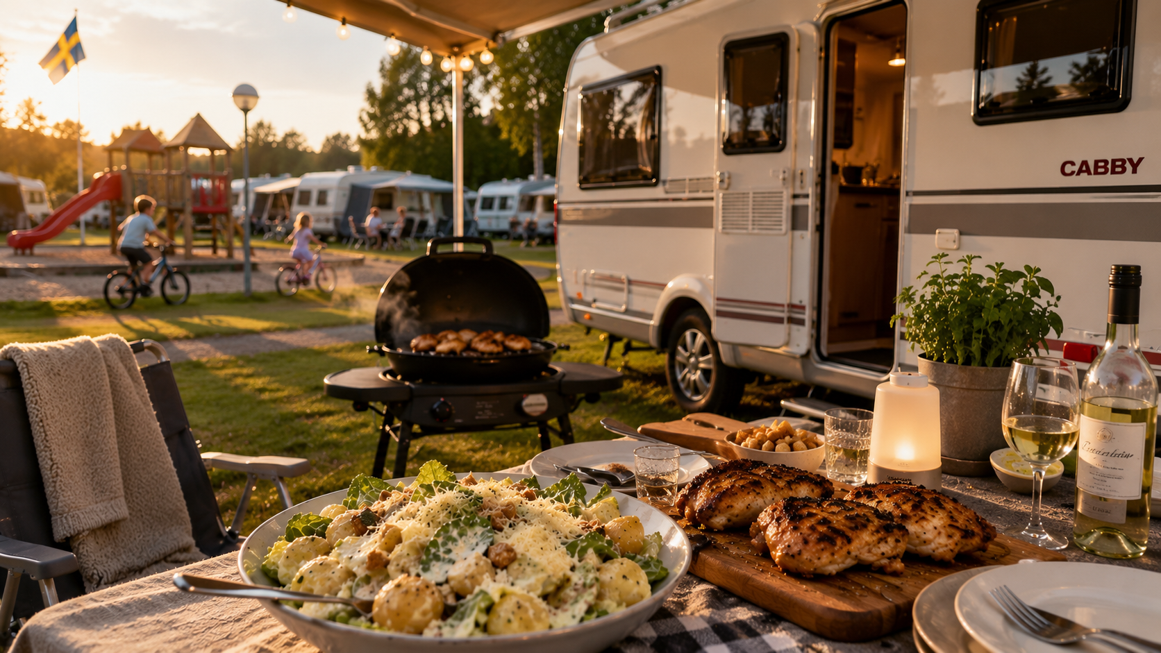 Camping food that somehow becomes better in the caravan