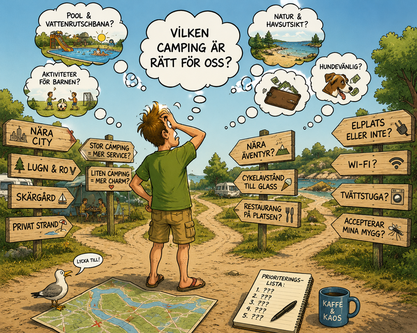 How to Choose a Campsite